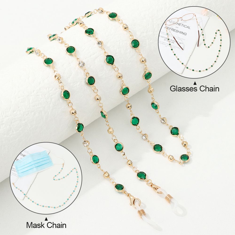 سلسلة النظارات للنساء الاكريلي - مراجعة Sunglass Retainer Cord وسعره